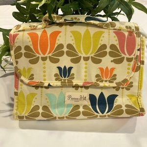 Primrose Hill floral organizer tote bag